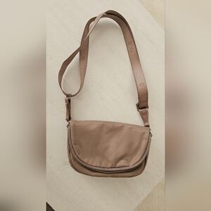 Lole Taupe Crossbody Bag